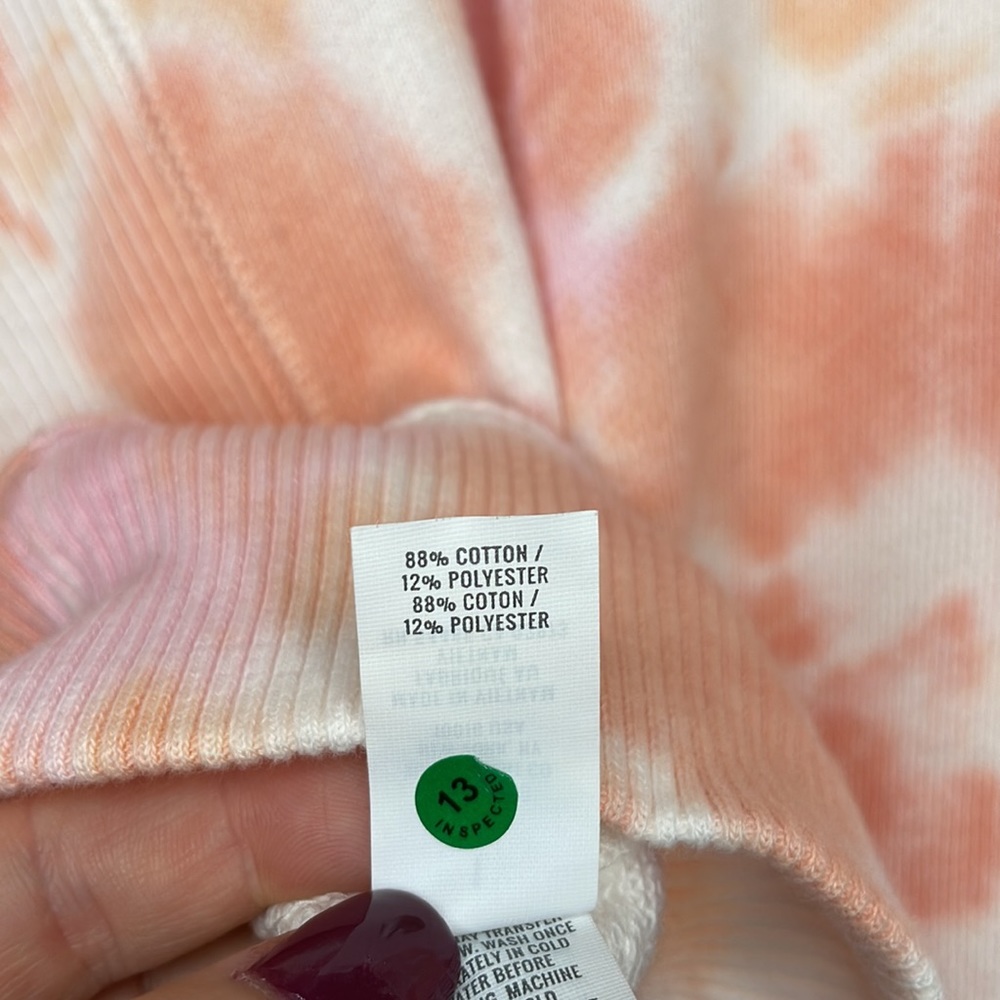 NWOT Aerie Tie Dye Oversized Hoodie - Size Large - Picture 9 of 9